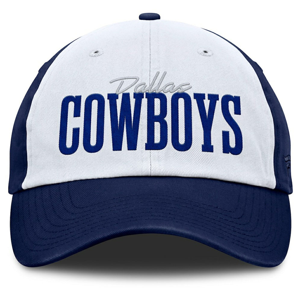 Fanatics Dallas Cowboys Women's Fanzone Adjustable Hat White/Navy