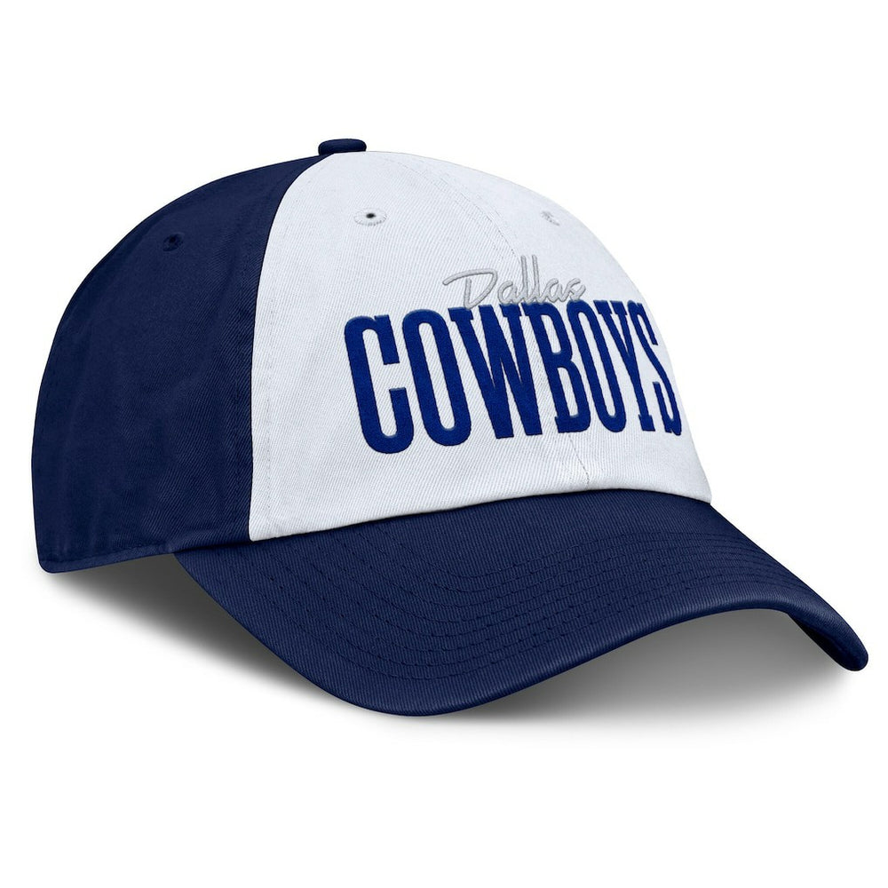 Fanatics Dallas Cowboys Women's Fanzone Adjustable Hat White/Navy