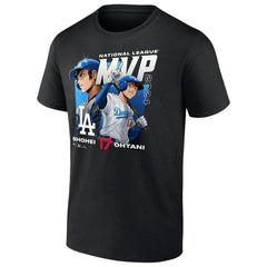 Shohei Ohtani Los Angeles Dodgers 2024 National League MVP Fanatics Exclusive Anime T-Shirt - Black - Fanatics Discount