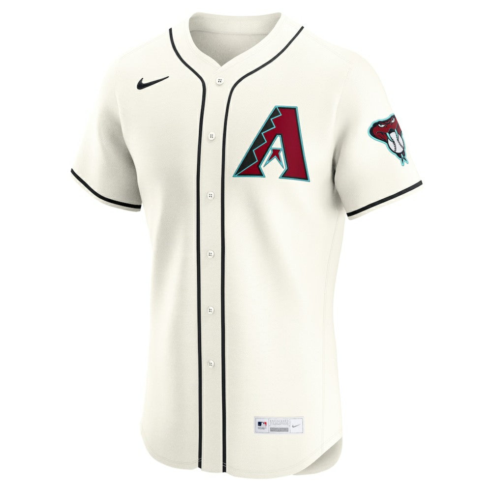 Ketel Marte Arizona Diamondbacks Nike Home Elite Jersey - Cream - Nike Lifestyle