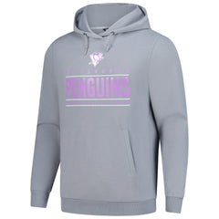 Pittsburgh Penguins Levelwear Hockey Fights Cancer Pulsar Off Season Tri-Blend Pullover Hoodie - Gray - NHL 202464040
