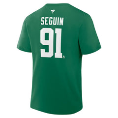 Tyler Seguin Dallas Stars Fanatics Authentic Stack Name & Number T-Shirt - Kelly Green - NHL 202466732