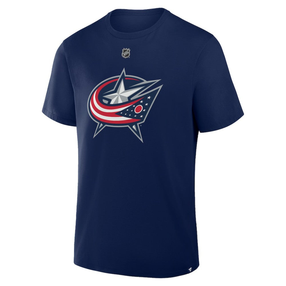 Zach Werenski Columbus Blue Jackets Fanatics Authentic Stack Name & Number T-Shirt - Navy - NHL 202466743