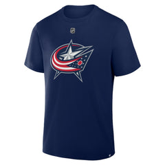 Adam Fantilli Columbus Blue Jackets Fanatics Authentic Stack Name & Number T-Shirt - Navy - NHL 202466820