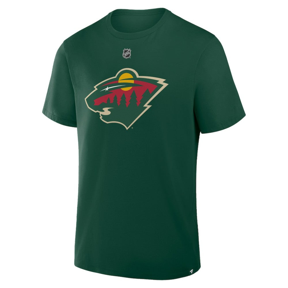 Kirill Kaprizov Minnesota Wild Fanatics Authentic Stack Name & Number T-Shirt - Green - NHL 202466827