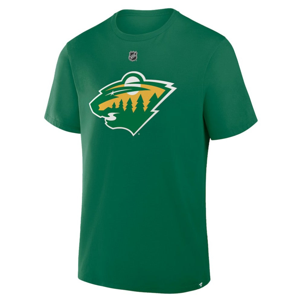 Matthew Boldy Minnesota Wild Fanatics Authentic Stack Name & Number T-Shirt - Kelly Green - NHL 202466909
