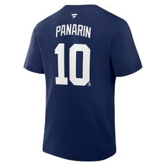 Artemi Panarin New York Rangers Fanatics Authentic Stack Name & Number T-Shirt - Navy - NHL 202466911