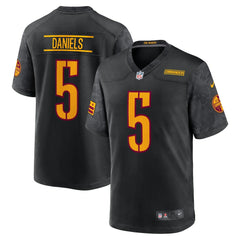 Nike Jayden Daniels Washington Commanders Alternate Game Player Jersey Black