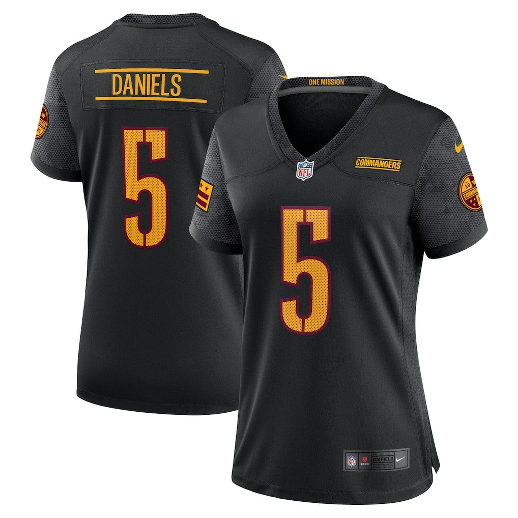 Nike Jayden Daniels Washington Commanders Women's Alternate Game Player Jersey Black