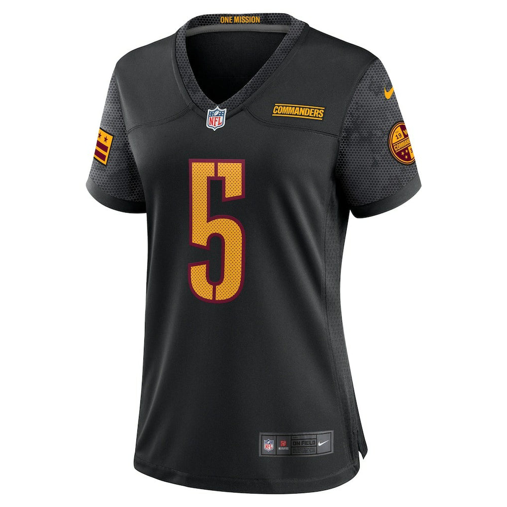 Nike Jayden Daniels Washington Commanders Women's Alternate Game Player Jersey Black