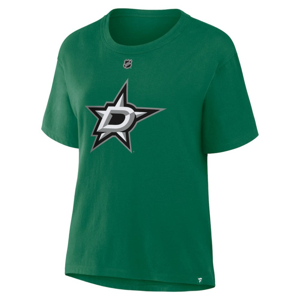 Tyler Seguin Dallas Stars Fanatics Women's Authentic Stack Name & Number T-Shirt - Kelly Green - NHL 202477497