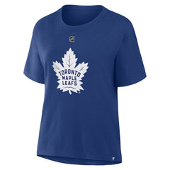 William Nylander Toronto Maple Leafs Fanatics Women's Authentic Stack Name & Number T-Shirt - Blue - NHL 202477544