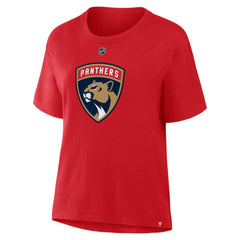 Matthew Tkachuk Florida Panthers Fanatics Women's Authentic Stack Name & Number T-Shirt - Red - NHL 202477606