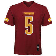 Jayden Daniels Washington Commanders Youth Replica Player Jersey Burgundy