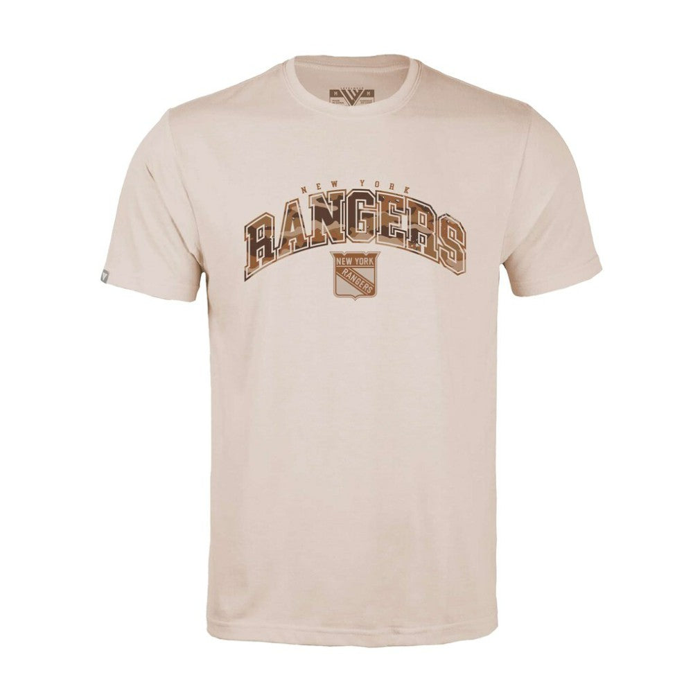 New York Rangers Levelwear Desert Camo Richmond Decoy T-Shirt - Khaki - NHL 202478651
