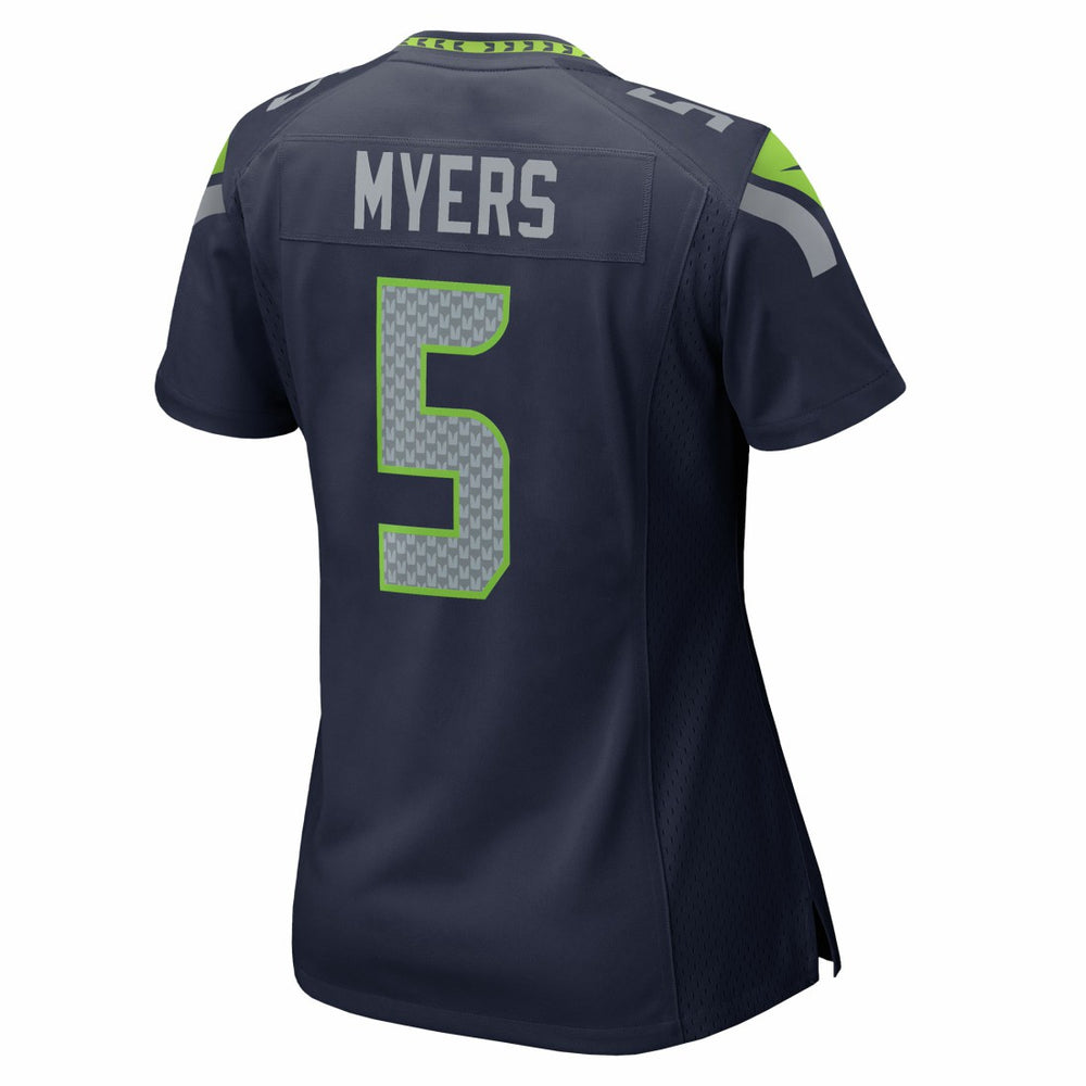 Nike Jason Myers Seattle Seahawks Women's Team Game Jersey College Navy