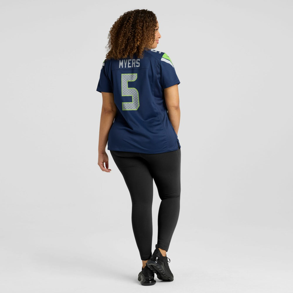 Nike Jason Myers Seattle Seahawks Women's Team Game Jersey College Navy