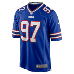 Nike Zion Logue Buffalo Bills Team Game Jersey Royal