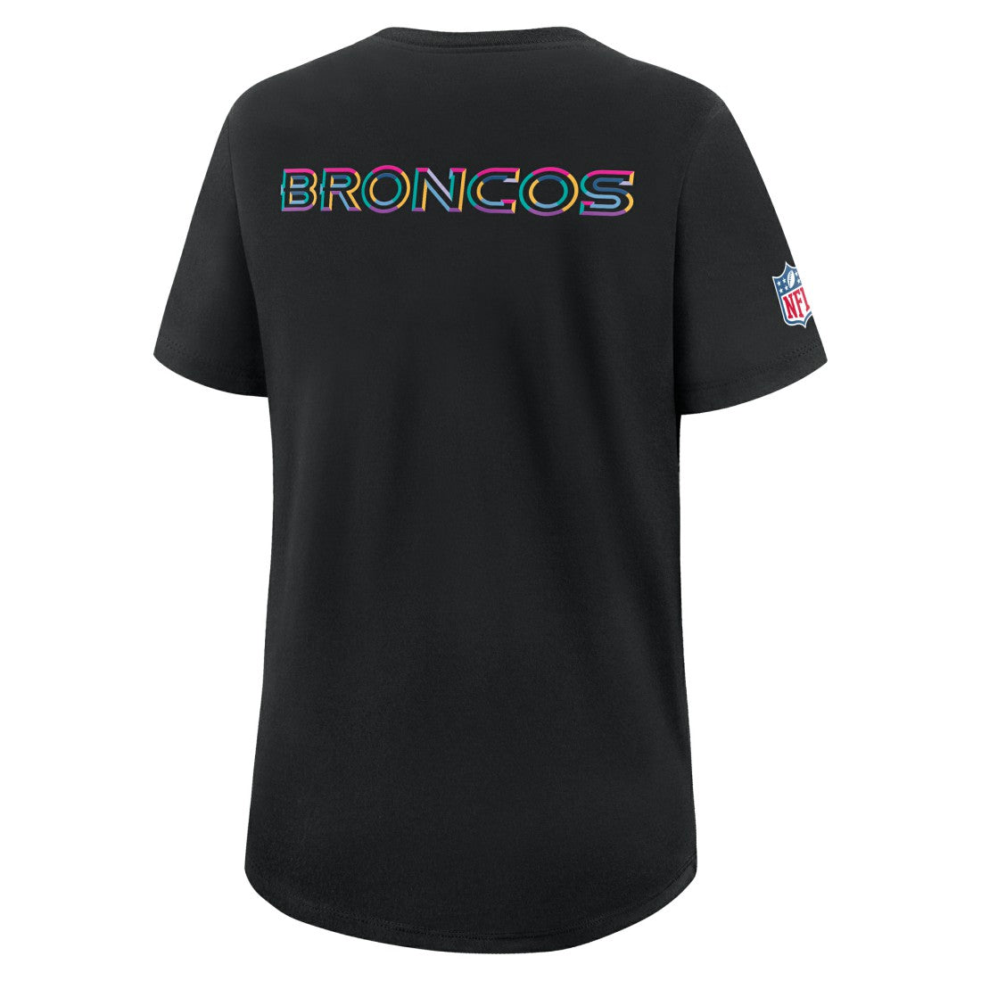 Nike Denver Broncos Women's 2025 NFL Crucial Catch Tri-Blend Dri-FIT T-Shirt Black