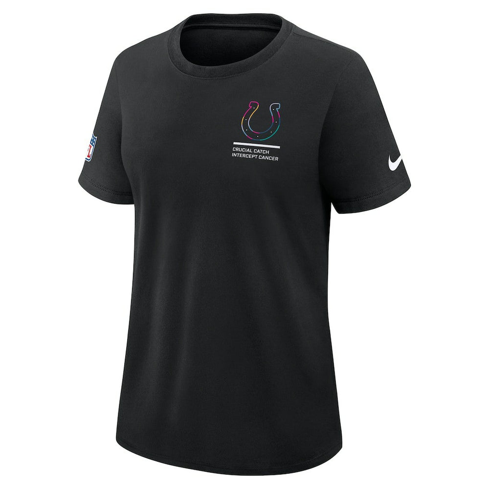 Nike Indianapolis Colts Women's 2025 NFL Crucial Catch Tri-Blend Dri-FIT T-Shirt Black