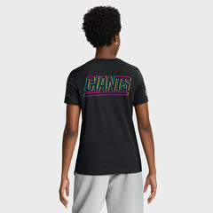 Nike New York Giants Women's 2025 NFL Crucial Catch Tri-Blend Dri-FIT T-Shirt Black
