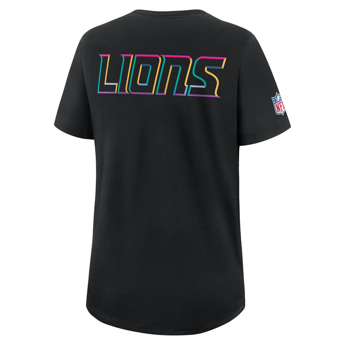Nike Detroit Lions Women's 2025 NFL Crucial Catch Tri-Blend Dri-FIT T-Shirt Black
