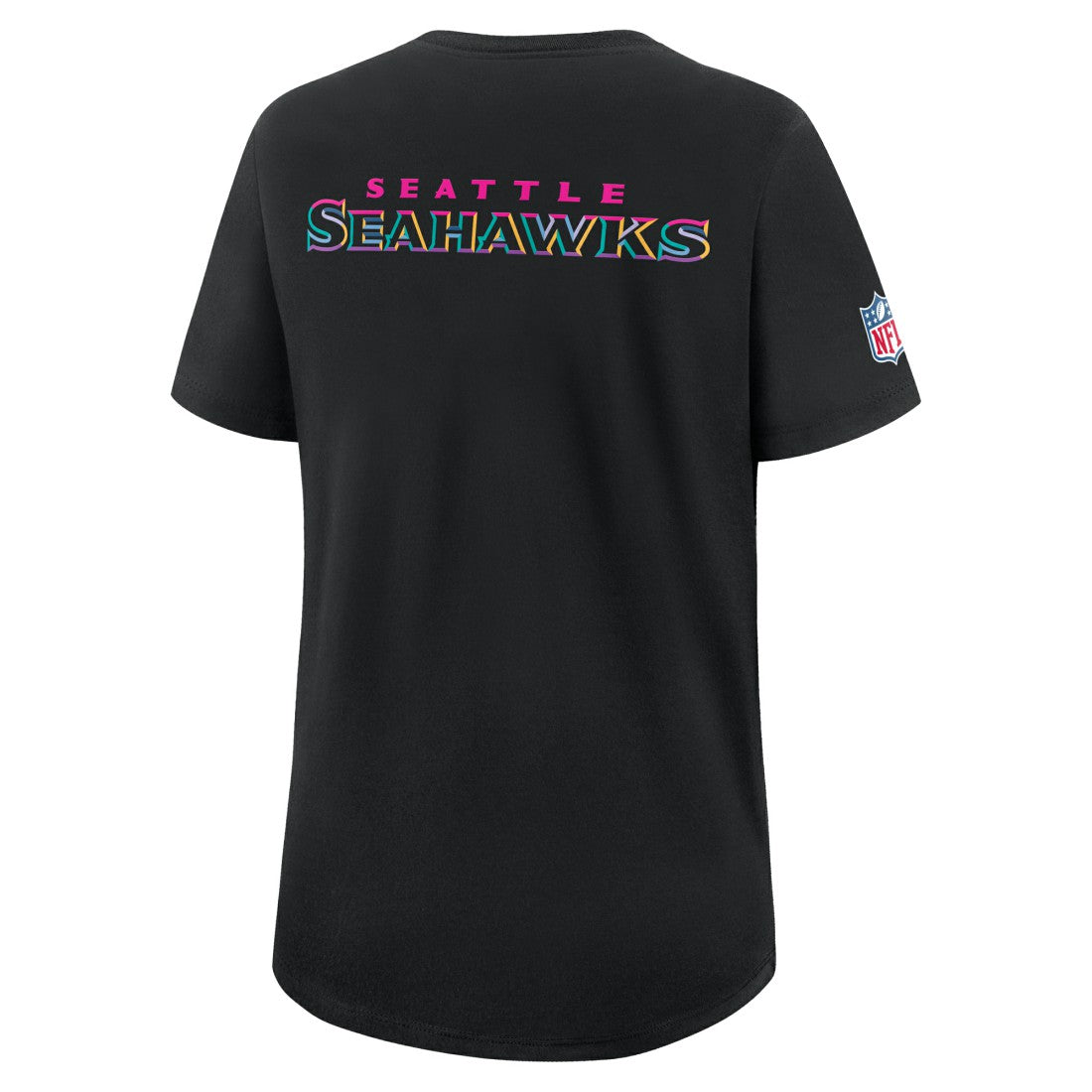 Nike Seattle Seahawks Women's 2025 NFL Crucial Catch Tri-Blend Dri-FIT T-Shirt Black