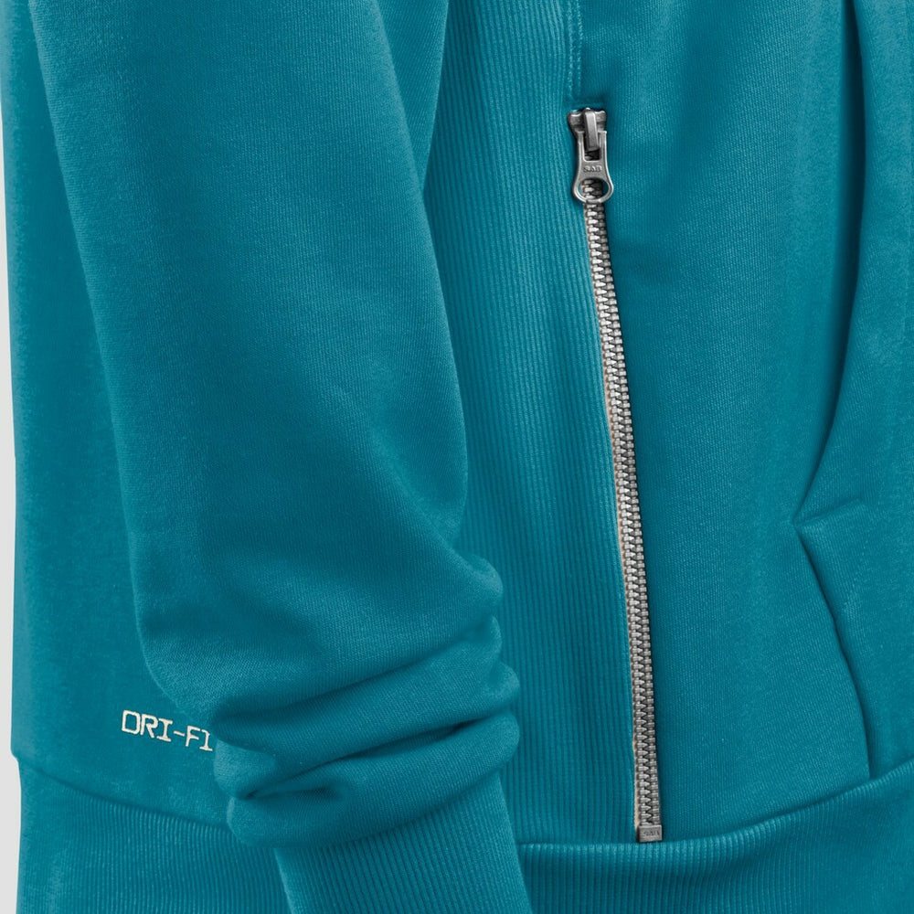 Nike Jacksonville Jaguars Women's Throwback Sideline Standard Issue Dri-FIT Hoodie Teal