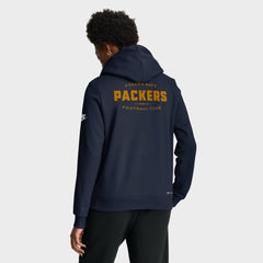 Nike Green Bay Packers Women's Sideline Standard Issue Dri-FIT Hoodie Navy