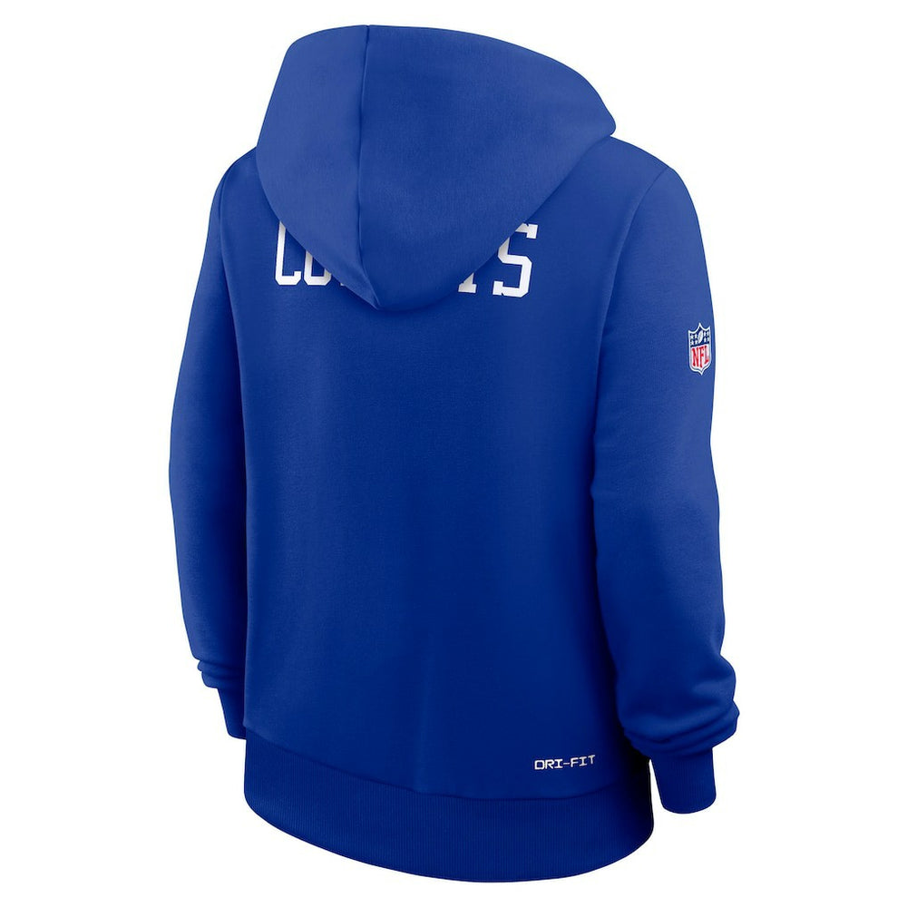 Nike Dallas Cowboys Women's Throwback Sideline Standard Issue Dri-FIT Hoodie Royal