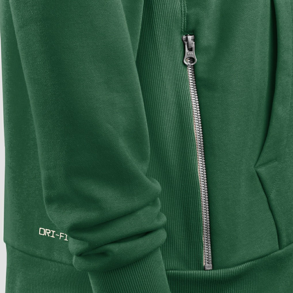 Nike New York Jets Women's Throwback Sideline Standard Issue Dri-FIT Hoodie Kelly Green