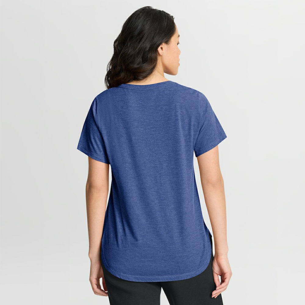 Nike Indianapolis Colts Women's Script Tri-Blend T-Shirt Royal