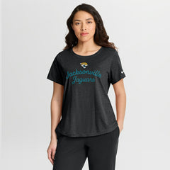 Nike Jacksonville Jaguars Women's Script Tri-Blend T-Shirt Black