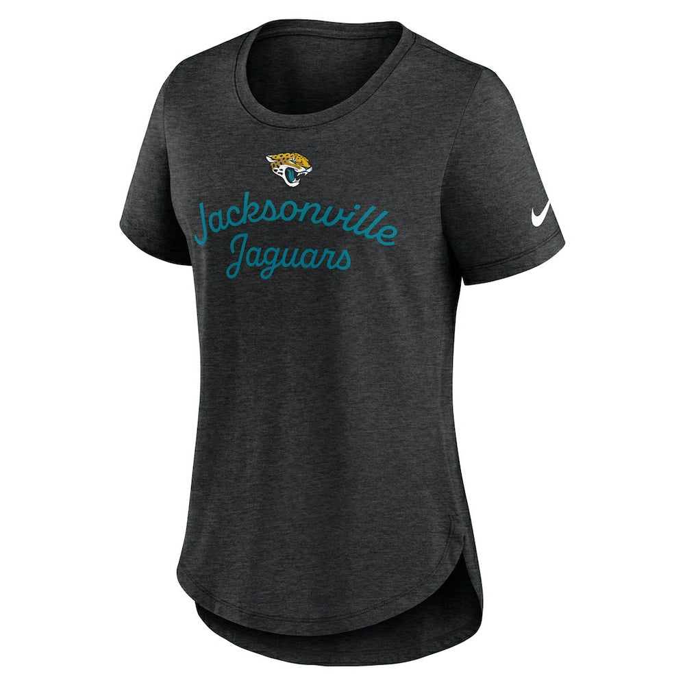 Nike Jacksonville Jaguars Women's Script Tri-Blend T-Shirt Black