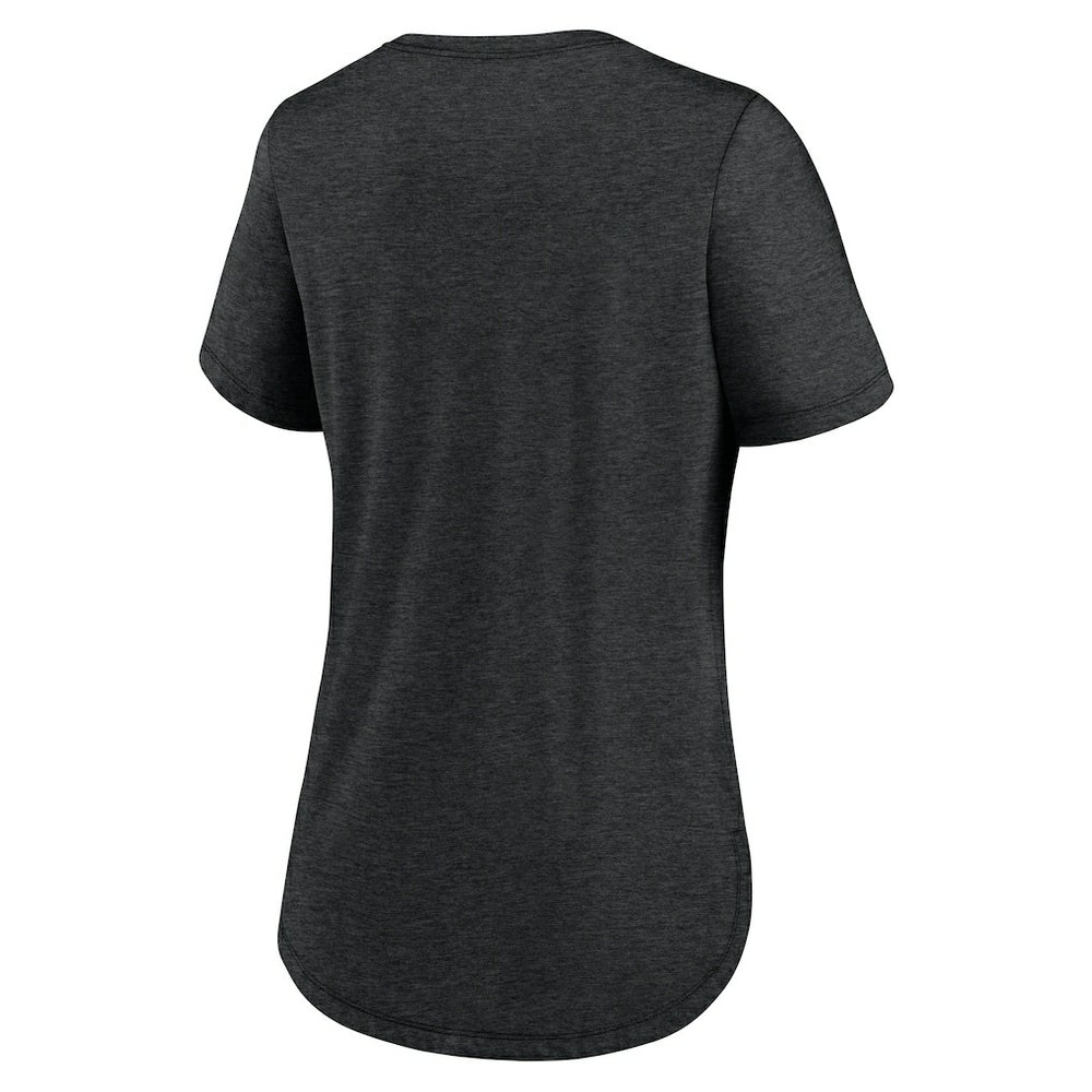 Nike New Orleans Saints Women's Script Tri-Blend T-Shirt Black