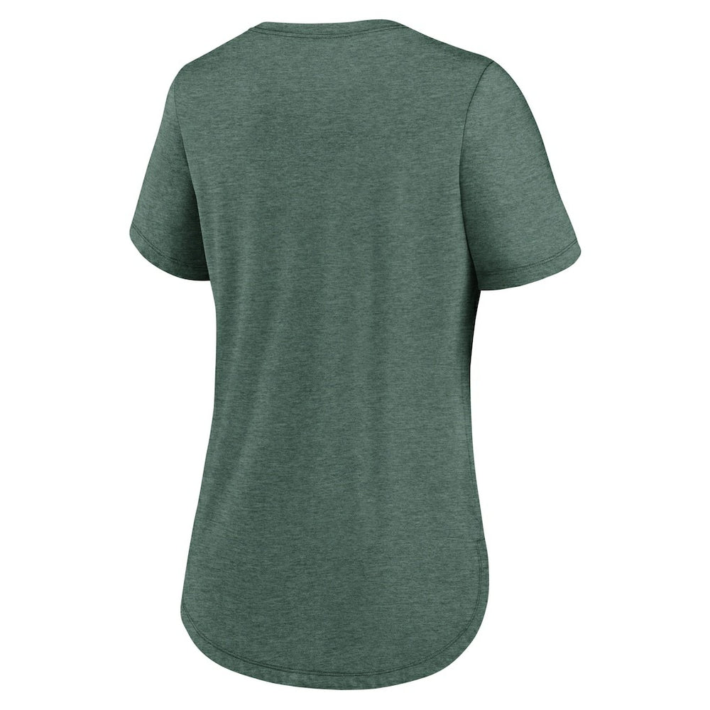 Nike New York Jets Women's Script Tri-Blend T-Shirt Green