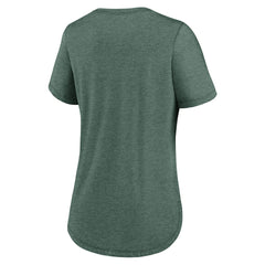 Nike New York Jets Women's Script Tri-Blend T-Shirt Green