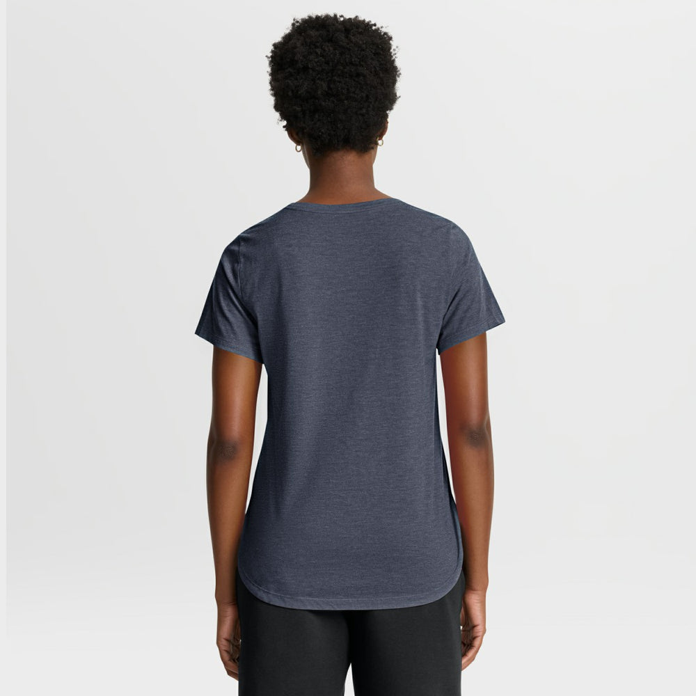 Nike Seattle Seahawks Women's Script Tri-Blend T-Shirt College Navy