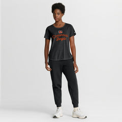 Nike Cincinnati Bengals Women's Script Tri-Blend T-Shirt Black