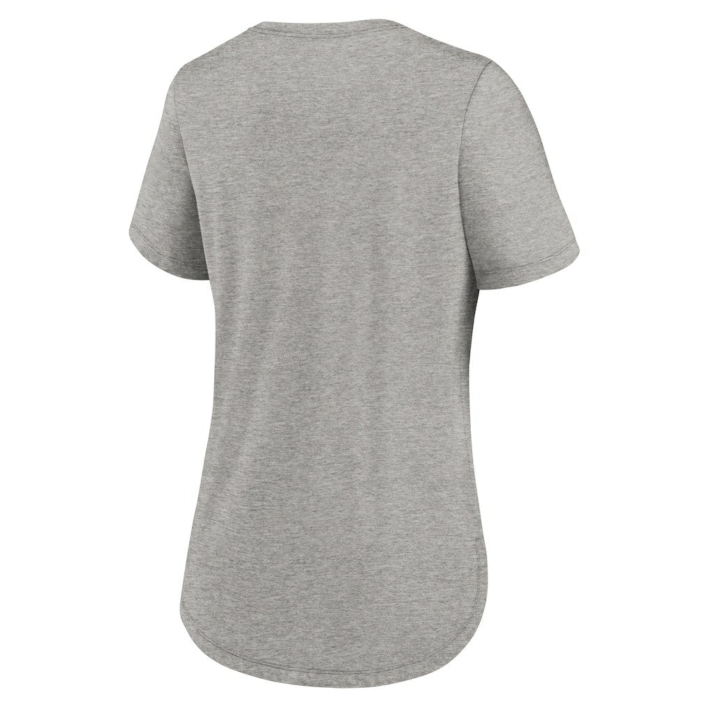 Nike Cleveland Browns Women's Script Tri-Blend T-Shirt Gray