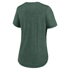 Nike Green Bay Packers Women's Script Tri-Blend T-Shirt Green
