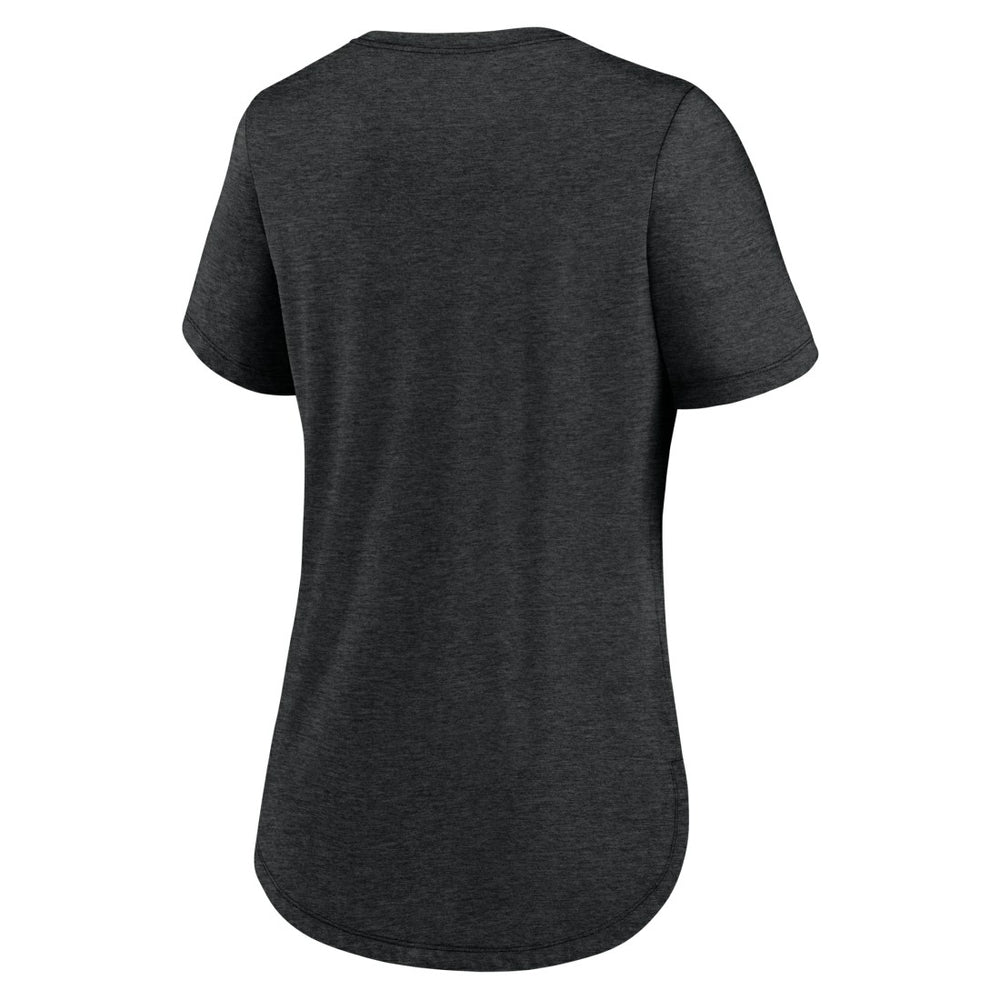 Nike Detroit Lions Women's Script Tri-Blend T-Shirt Black