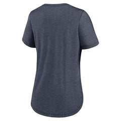 Nike Houston Texans Women's Script Tri-Blend T-Shirt Navy