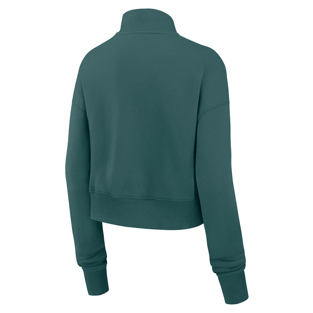 Nike Philadelphia Eagles Women's Primetime Phoenix Half-Zip Sweatshirt Midnight Green