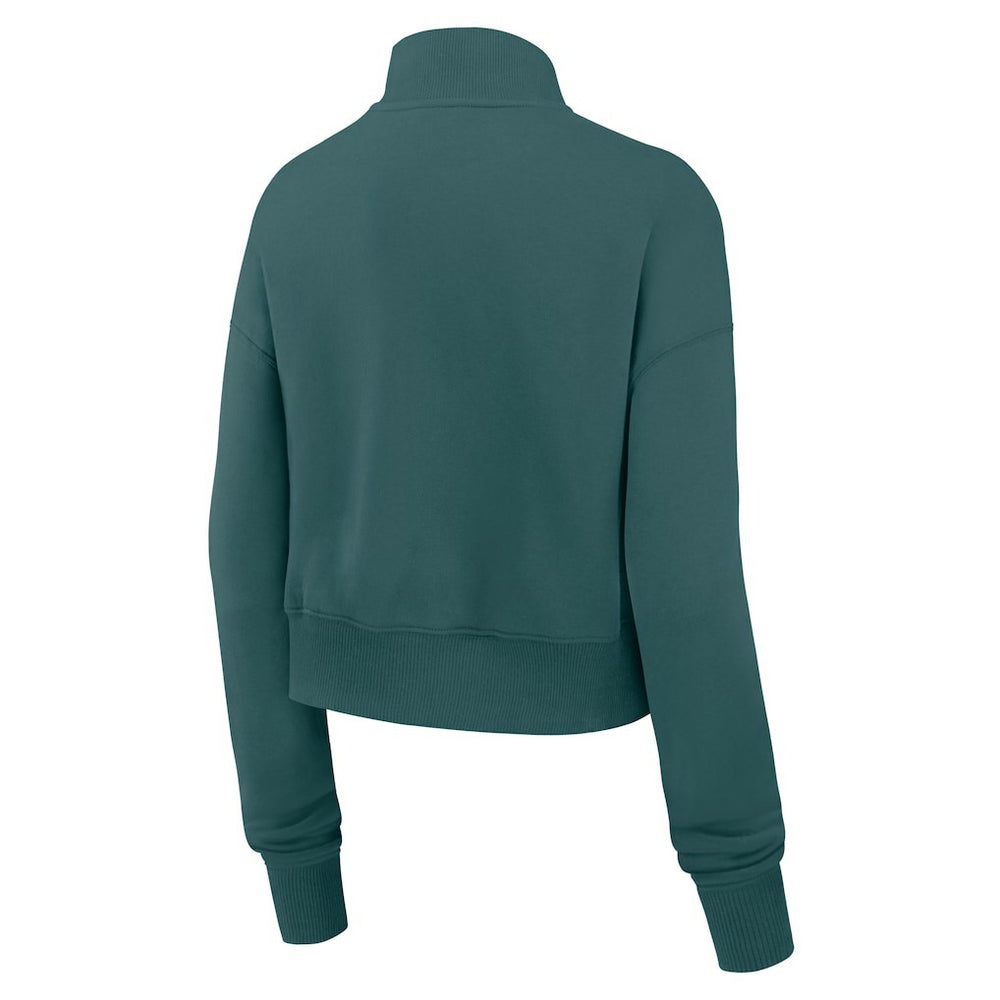 Nike Philadelphia Eagles Women's Primetime Phoenix Half-Zip Sweatshirt Midnight Green