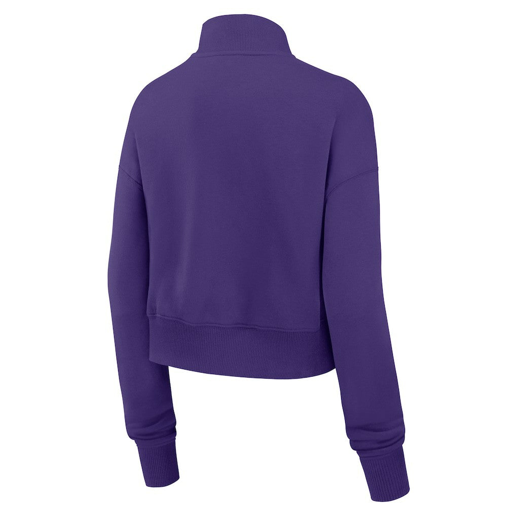 Nike Minnesota Vikings Women's Primetime Phoenix Half-Zip Sweatshirt Purple