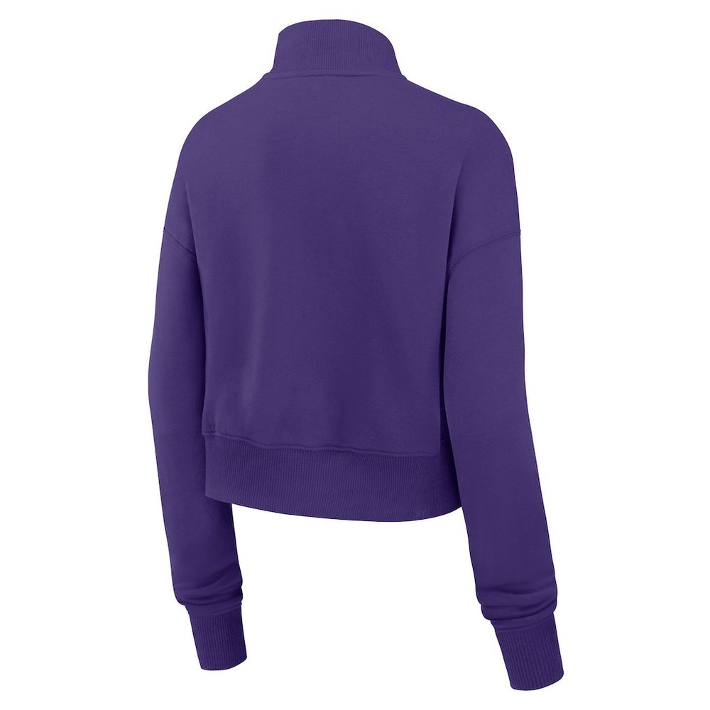 Nike Minnesota Vikings Women's Primetime Phoenix Half-Zip Sweatshirt Purple