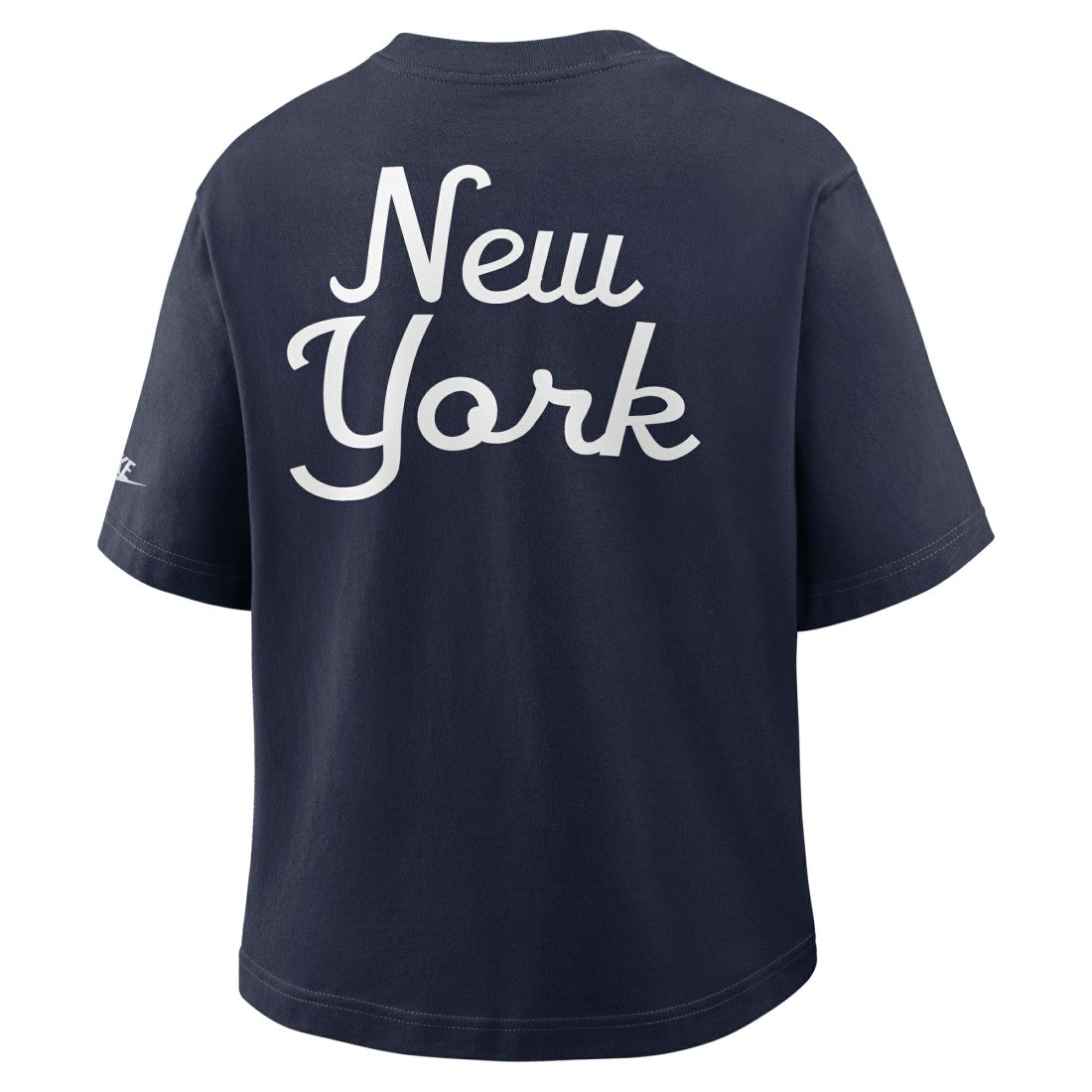 Nike New York Giants Women's Rewind Pocket Boxy T-Shirt Royal