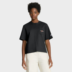 Nike Cincinnati Bengals Women's Rewind Pocket Boxy T-Shirt Black