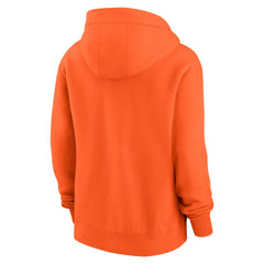 Nike Cleveland Browns Women's Phoenix Rewind Full-Zip Hoodie Orange